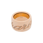 Chopard Chopardissimo 18k Rose Gold Diamond Revolving Ring II // Ring Size: 6.75