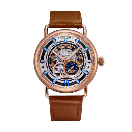 Aries Gold Rocky 9013 Automatic // G 9013 RG-W