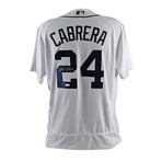 Signed Majestic Flexbase Jersey // Tigers // Miguel Cabrera