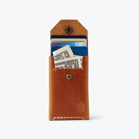 Micro Wallet // Cognac