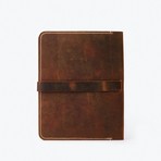 Tablet Organizer // Antique Brown