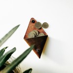 Triangle Case // Antique Brown