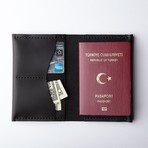 Passport Sleeve // Black