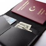 Passport Sleeve // Black