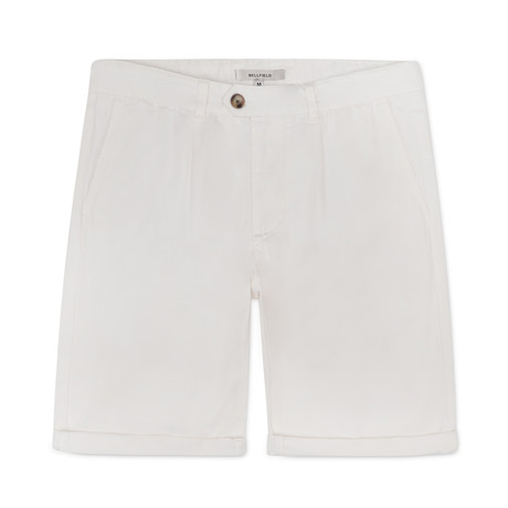 B Kowalski Shorts // White (28)