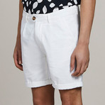 B Kowalski Shorts // White (36)