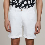 B Kowalski Shorts // White (36)