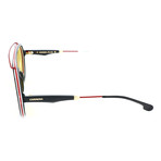 Unisex CAR FLAG GUU // Black + Burgundy