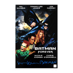 Val Kilmer // Autographed Movie Poster // Batman Forever