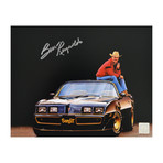 Burt Reynolds // Autographed Trans Am Photo // Smokey and The Bandit 