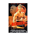 Jean Claude Van Damme // Autographed Movie Poster // Kickboxer