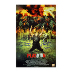 Charlie Sheen + Tom Berenger // Autographed Movie Poster // Platoon