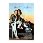 Kevin Costner + Susan Sarandon // Autographed Movie Poster // Bull Durham