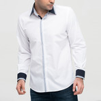 Nathaniel Button-Up Shirt // White (Small)