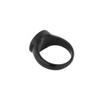 Ferus Ring // Matte Black (Size: 5)