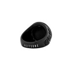 Mortis Ring // Black (Size 6)