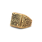 Floris Ring // Gold Finish (Size 6)