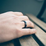 Argius Ring // Matte Black (Size: 5)