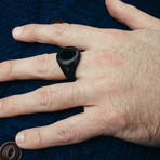 Mortis Ring // Black (Size 6)