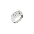 Bulgari 18k White Gold Parentesi Ring // Ring Size: 6.5