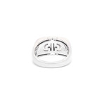 Bulgari 18k White Gold Parentesi Ring // Ring Size: 6.5