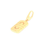 Bulgari 18k Yellow Gold Parentesi Charm