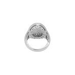 Bulgari Bulgari Curvo 18k White Gold Diamond Ring // Ring Size: 6.5