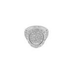 Bulgari Bulgari Curvo 18k White Gold Diamond Ring // Ring Size: 6.5