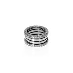 Bulgari B Zero 18k White Gold Diamond Band Ring // Ring Size: 6.75