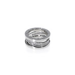 Bulgari B Zero 18k White Gold Diamond Band Ring // Ring Size: 6.25