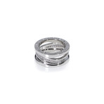 Bulgari B Zero 18k White Gold Diamond Band Ring // Ring Size: 6.25