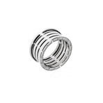 Bulgari B Zero 18k White Gold Band Ring // Ring Size: 9.25