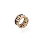 Bulgari B Zero 18k Two-Tone Gold Band Ring // Ring Size: 7