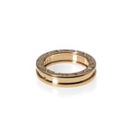 Bulgari B Zero 18k Rose Gold Band Ring (Ring Size: 5.25)