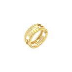 Bulgari Parentesi 18k Yellow Gold Band Ring // Ring Size: 5.5