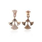 Bulgari Diva's Dream 18k Rose Gold Diamond Drop Earrings