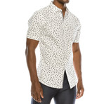 Atticus Short Sleeve Button Down Shirt // White (XL)