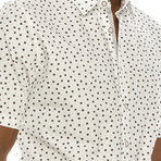 Declan Short Sleeve Button Down Shirt // White (S)