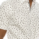 Atticus Short Sleeve Button Down Shirt // White (XL)
