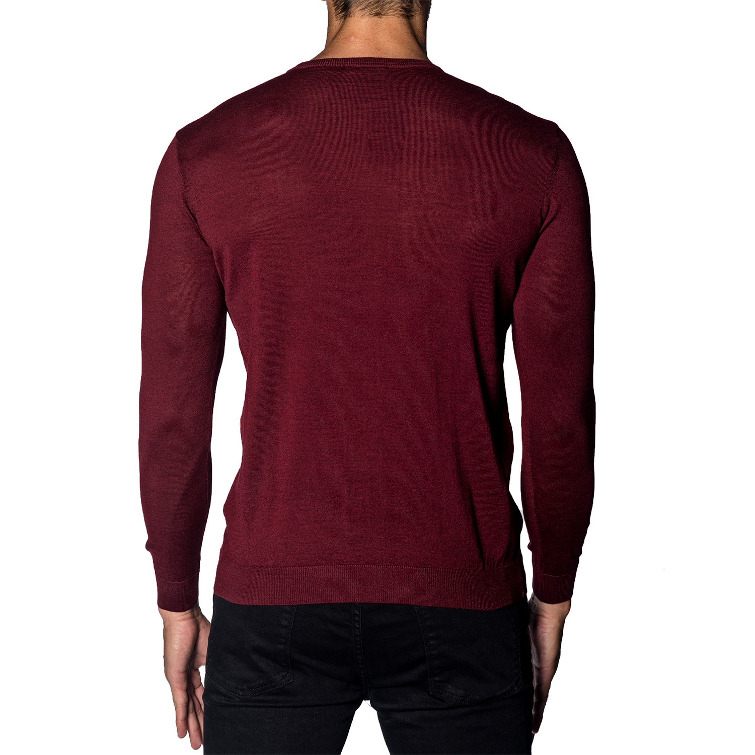 George Knit Sweater // Red (3XL) - Jared Lang - Touch of Modern