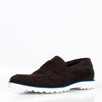 Lionel Casual Shoes // Dark Brown + Blue (Euro: 43)