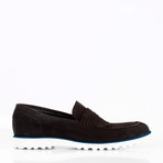 Lionel Casual Shoes // Dark Brown + Blue (Euro: 43)