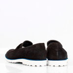Lionel Casual Shoes // Dark Brown + Blue (Euro: 43)