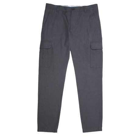 Casual Formal Cargo Dress Pants // Gray (28WX32L)