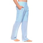 Beachwear Drawstring Pants // Blue (M)