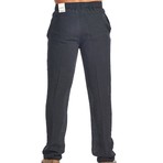 Beachwear Drawstring Pants // Black (L)