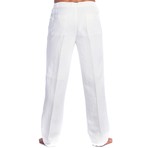 Casual Drawstring Pants // White (M)