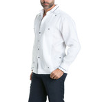 Guayabera Long-Sleeve Shirt // White (2XL)