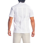 Guayabera Short-Sleeve Shirt // White (S)