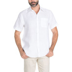 Classic Resort Wear Short-Sleeve Shirt // White (M)